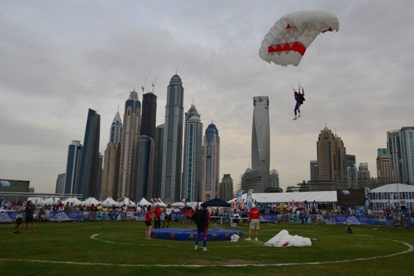 Mistrzostwa świata w skokach na celność lądowania - Dubaj 2012